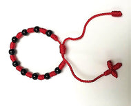 Pulsera de Hilo & cuentas Negras