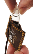 Our Lady of Guadalupe Scapular with Bottle 1-1/2" SQ, 18-1/2" L, 1 ml