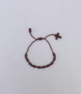 Pulsera de Hilo {CAFE}