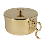 150 Host Brass Stacking Ciborium with Lid