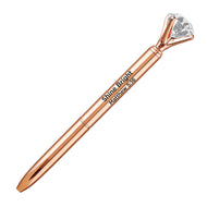 Pluma Diamante con Verso Biblico
