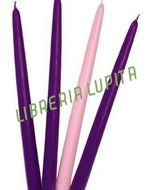 Advent Taper Candle Set/Set de Velas de Adviento