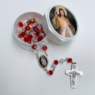 Rosario Divina Misericordia-Cristal