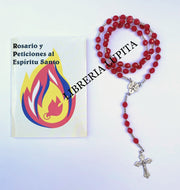 SET de Rosario Al Espiritu Santo & Librito~7 Misterios