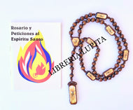 SET de Rosario Al Espiritu Santo & Librito~7 Misterios