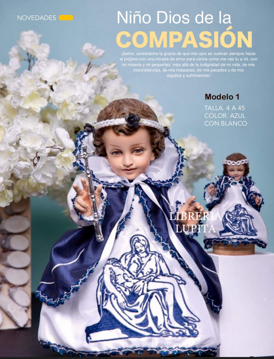 ROPA NIÑO DIOS Divino Niño Jesus/ Baby Jesus Dress/Vestment. – Libreria  Lupita