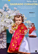 ROPA NIÑO DIOS "Sagrado Corazon"/ Baby Jesus Dress/Vestment.