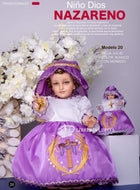 ROPON PARA NIÑO DIOS "Nazareno"