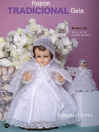 ROPA NIÑO DIOS "Blanco Tradicional Gala"/ Baby Jesus Dress/Vestment.