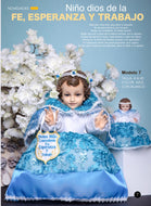 ROPA NIÑO DIOS "Fe & Trabajo"/ Baby Jesus Dress/Vestment.