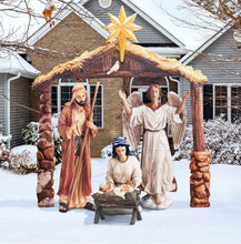 NUEVO!!! Nacimiento Tamaño Real Para Exterior/Patio-17 Piezas / NEW!!  17 PIECE Set Real Life Outdoor Nativity Set for Yard Decoration