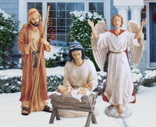 NUEVO!!! Nacimiento Tamaño Real Para Exterior/Patio-17 Piezas / NEW!!  17 PIECE Set Real Life Outdoor Nativity Set for Yard Decoration