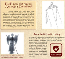 NUEVO!!! Nacimiento Tamaño Real Para Exterior/Patio-17 Piezas / NEW!!  17 PIECE Set Real Life Outdoor Nativity Set for Yard Decoration