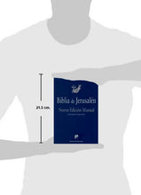 Biblia de Jerusalen Nueva Edicion Revisada CON Indices~Azul {5ta. Edición}