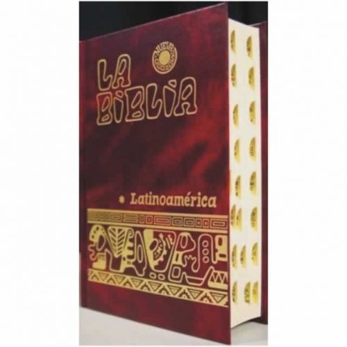 Biblia Latinoamericana de Bolsillo con Indices~Roja