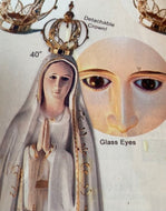 Virgen de Fatima 40'