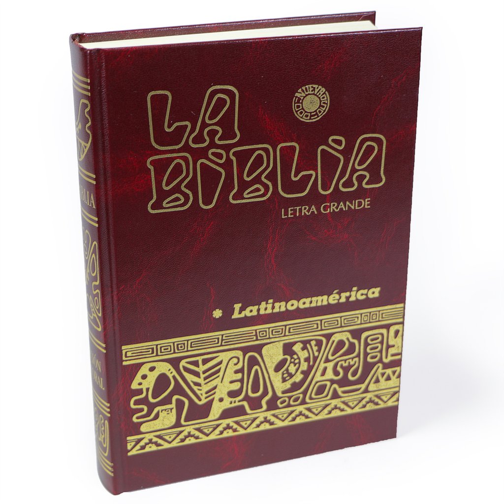 Biblia Latinoamericana Letra Grande SIN Indices~4 Colores Disponibles