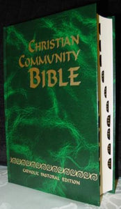 Christian Community Bible, {English} Catholic Pastoral Edition with Index~Green
