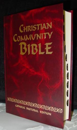 Christian Community Bible, {English} Catholic Pastoral Edition with Index~Red