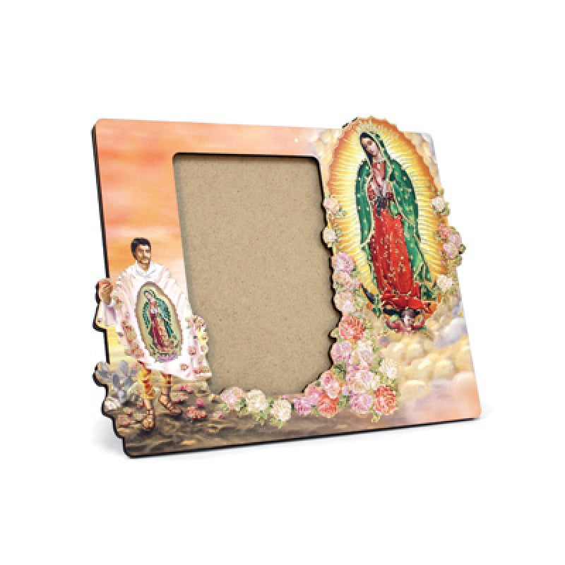 WOOD PHOTO FRAME OUR LADY OF GUADALUPE 8