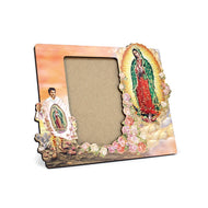WOOD PHOTO FRAME OUR LADY OF GUADALUPE 8" X 10"