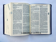 Nueva Biblia de Jerusalen de boilsillo sin Indices Pasta & Funda de plastico~Azul