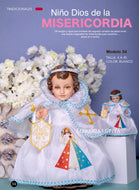 ROPA NIÑO DIOS "Misericordia"/ Baby Jesus Dress/Vestment.