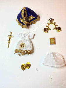 ROPA NIÑO DIOS "Divino Rostro"/ Baby Jesus Dress/Vestment.