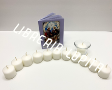 12 Devotional Candles to the Holy Trinity/Set de 12 Velitas Devocionales a la Santisima Trinidad
