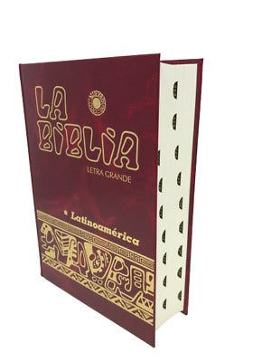 Biblia Latinoamericana Letra Grande CON Indices~4 Colores Disponibles