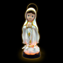 Estatua Virgen de Guadalupe con Luz de Noche {Lampara} 12"