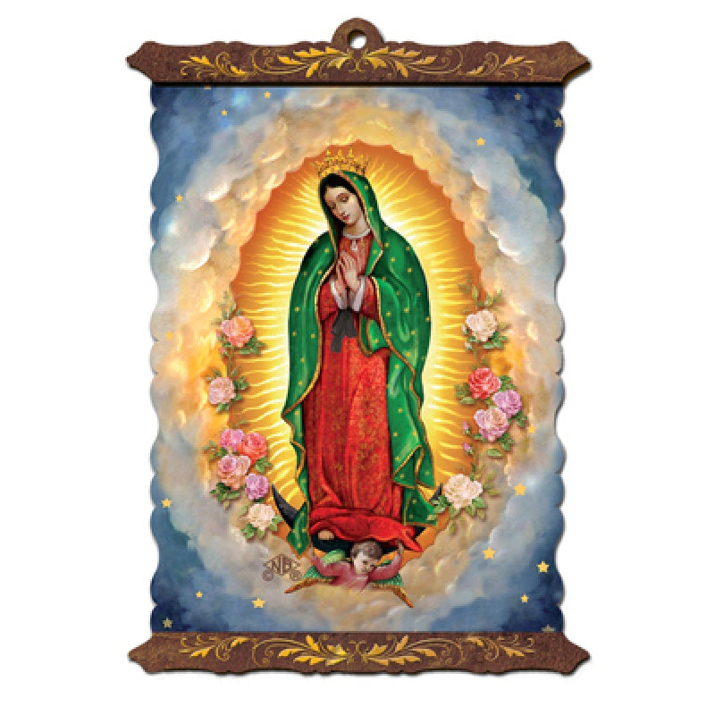 OUR LADY OF GUADALUPE; SIZE 8