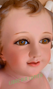 Niño Dios~Fina Calidad en Medidas: 6"{15cm}, 8"{20cm}, 12"{30cm}, 14"{35cm},18"{45cm}